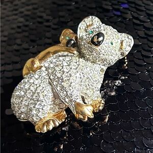 Vintage beautiful koala brooch